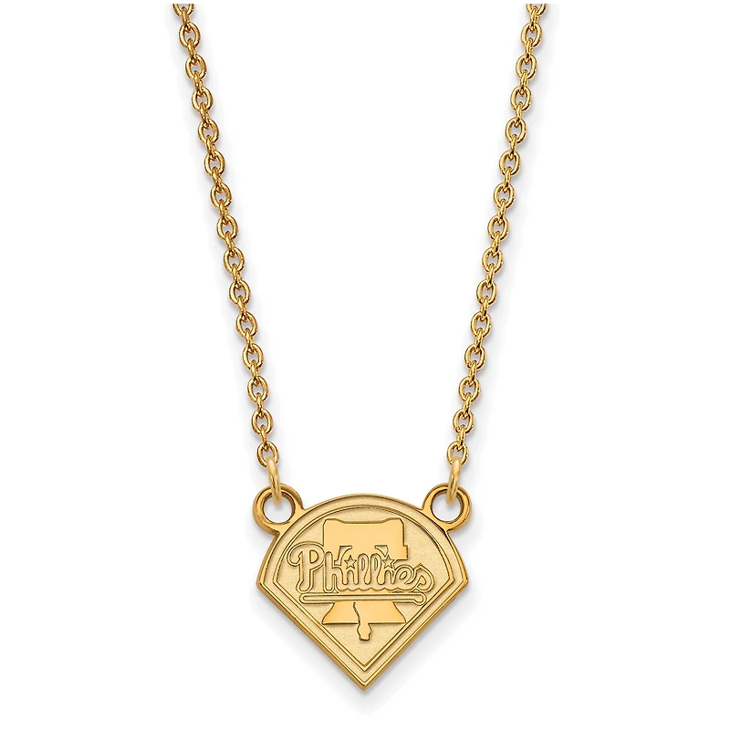 Women's Philadelphia Phillies Gold-Plated Small Pendant