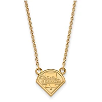 Women's Philadelphia Phillies Gold-Plated Small Pendant