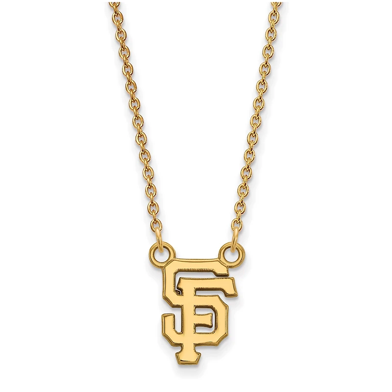Women's San Francisco Giants Gold-Plated Small Pendant