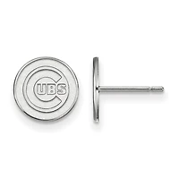 Women's Chicago Cubs Sterling Silver XS Post Earrings