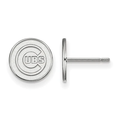 Women's Chicago Cubs Sterling Silver XS Post Earrings