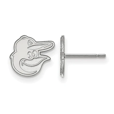 Women's Baltimore Orioles Sterling Silver XS Post Earrings