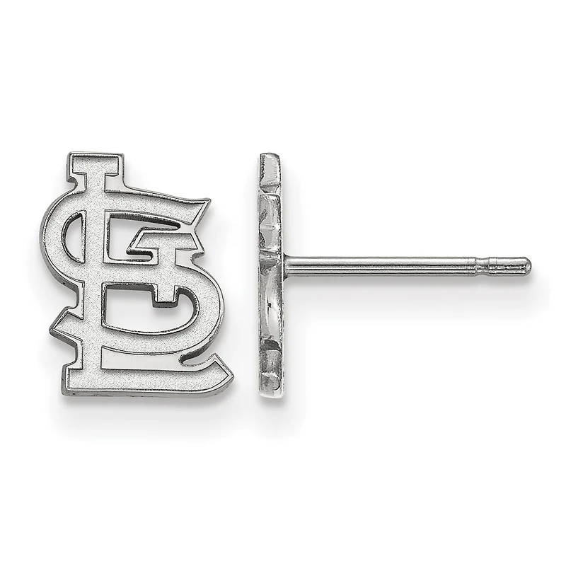 Women's St. Louis Cardinals Sterling Silver XS Post Earrings