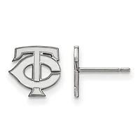 Women's Minnesota Twins Sterling Silver XS Post Earrings