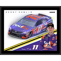 Denny Hamlin 12" x 15" FedEx Sublimated Plaque