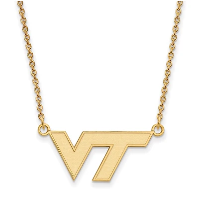 Women's Virginia Tech Hokies Gold Plated Pendant Necklace