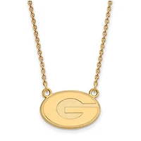 Women's Georgia Bulldogs Gold Plated Pendant Necklace