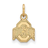 Women's Ohio State Buckeyes Gold Plated XS Pendant