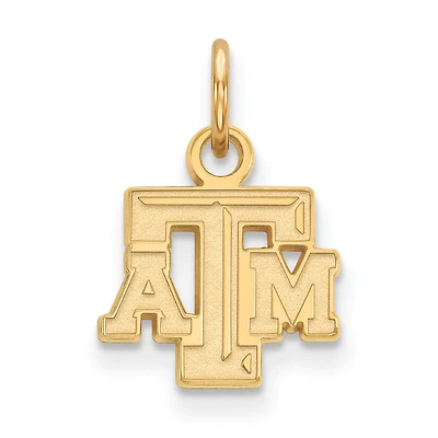 Women's Texas A&M Aggies Gold Plated XS Pendant
