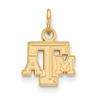 Women's Texas A&M Aggies Gold Plated XS Pendant