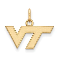Women's Virginia Tech Hokies Gold Plated XS Pendant