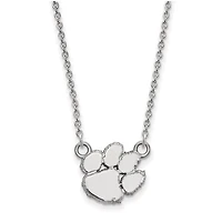 Women's Clemson Tigers Sterling Silver Pendant Necklace