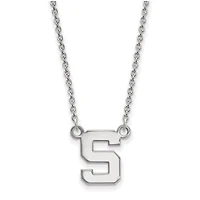 Women's Michigan State Spartans Sterling Silver Pendant Necklace