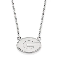 Women's Georgia Bulldogs Sterling Silver Pendant Necklace