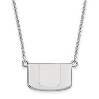 Women's Miami Hurricanes Sterling Silver Pendant Necklace