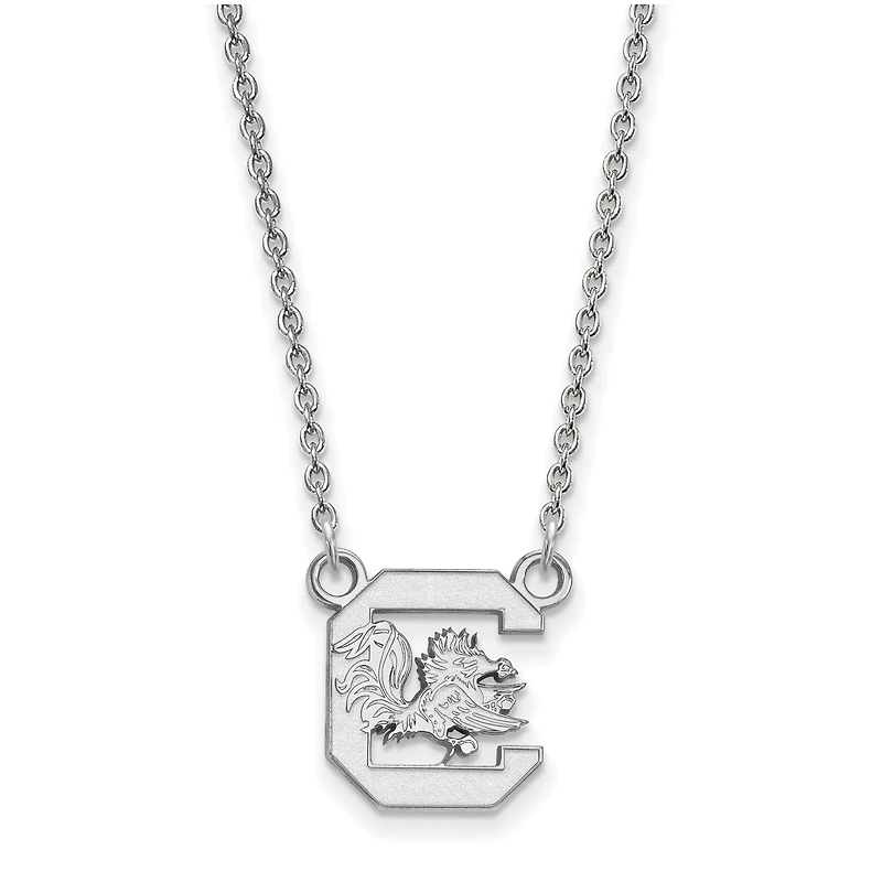 Women's South Carolina Gamecocks Sterling Silver Pendant Necklace