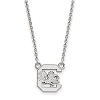 Women's South Carolina Gamecocks Sterling Silver Pendant Necklace