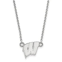 Women's Wisconsin Badgers Sterling Silver Pendant Necklace
