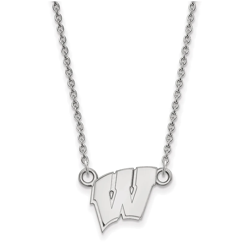 Women's Wisconsin Badgers Sterling Silver Pendant Necklace