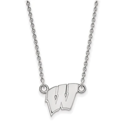 Women's Wisconsin Badgers Sterling Silver Pendant Necklace