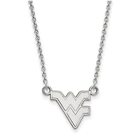Women's West Virginia Mountaineers Sterling Silver Pendant Necklace