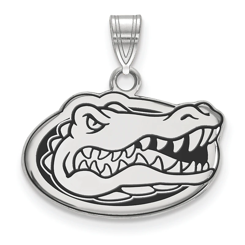 Women's Florida Gators Sterling Silver Small Enamel Pendant