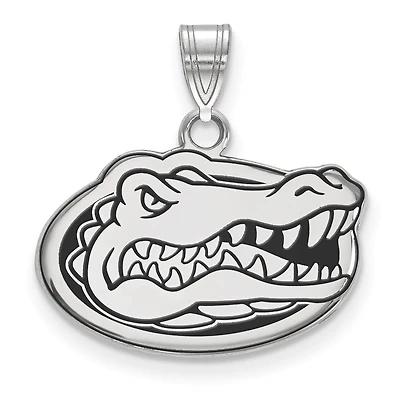 Women's Florida Gators Sterling Silver Small Enamel Pendant