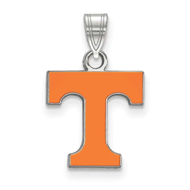 Women's Tennessee Volunteers Sterling Silver Small Enamel Pendant