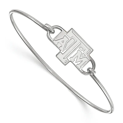 Women's Texas A&M Aggies Sterling Silver Wire Bangle