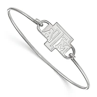 Women's Texas A&M Aggies Sterling Silver Wire Bangle