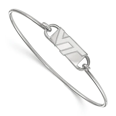 Women's Virginia Tech Hokies Sterling Silver Wire Bangle