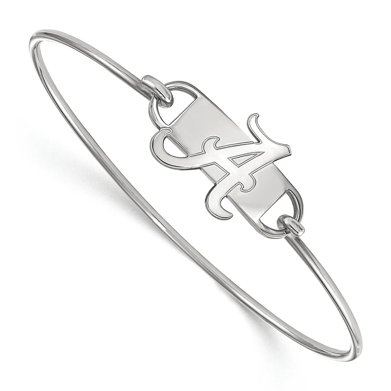 Women's Alabama Crimson Tide Sterling Silver Wire Bangle
