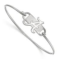 Women's Alabama Crimson Tide Sterling Silver Wire Bangle