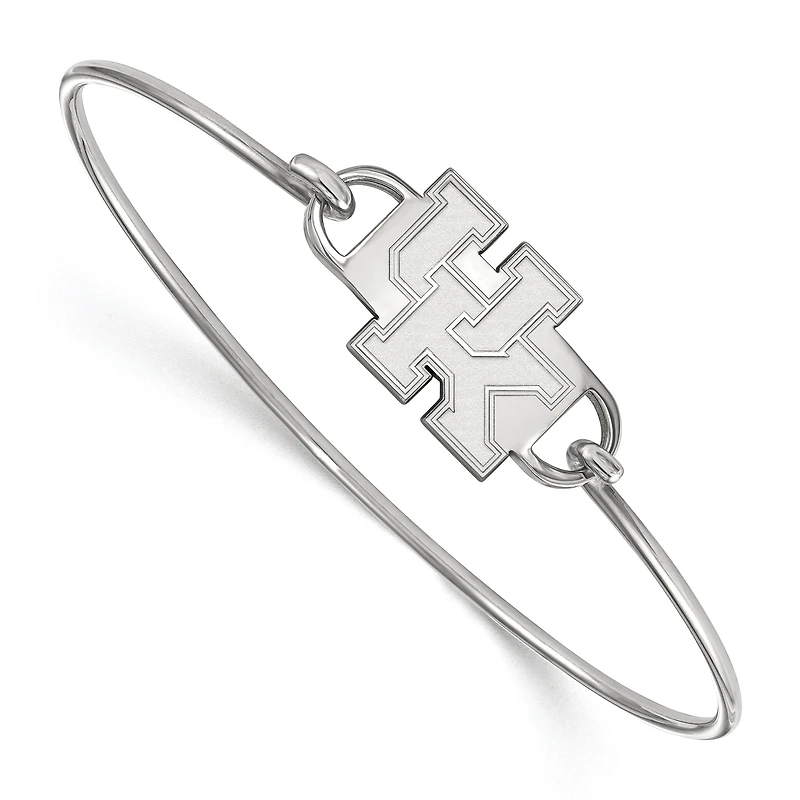 Women's Kentucky Wildcats Sterling Silver Wire Bangle