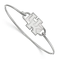 Women's Kentucky Wildcats Sterling Silver Wire Bangle