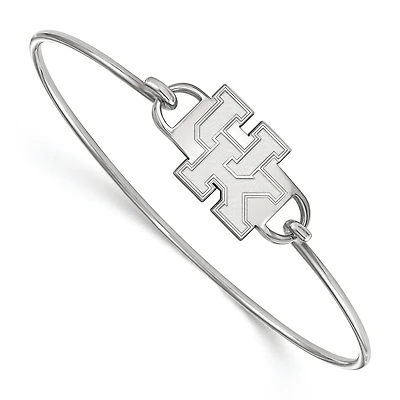 Women's Kentucky Wildcats Sterling Silver Wire Bangle