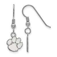 Women's Clemson Tigers Sterling Silver XS Dangle Earrings