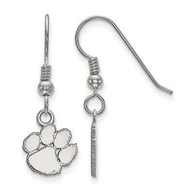 Women's Clemson Tigers Sterling Silver XS Dangle Earrings