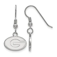 Women's Georgia Bulldogs Sterling Silver XS Dangle Earrings