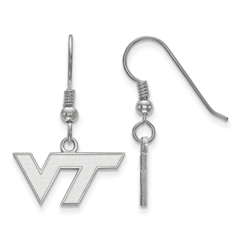 Women's Virginia Tech Hokies Sterling Silver XS Dangle Earrings