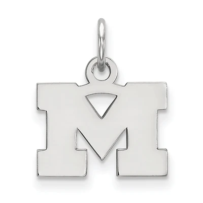 Women's Michigan Wolverines Sterling Silver XS Pendant
