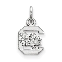 Women's South Carolina Gamecocks Sterling Silver XS Pendant