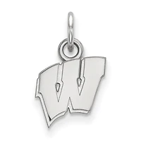Women's Wisconsin Badgers Sterling Silver XS Pendant