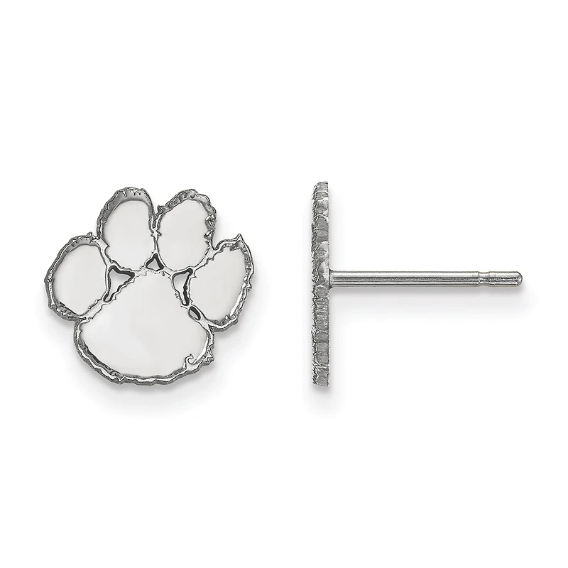 Women's Clemson Tigers Sterling Silver XS Post Earrings