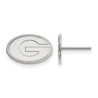Women's Georgia Bulldogs Sterling Silver XS Post Earrings
