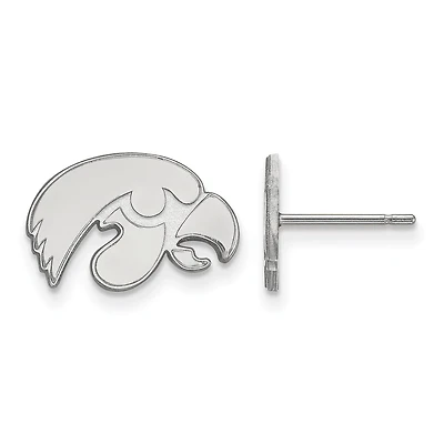 Women's Iowa Hawkeyes Sterling Silver XS Post Earrings