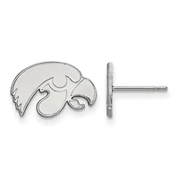 Women's Iowa Hawkeyes Sterling Silver XS Post Earrings