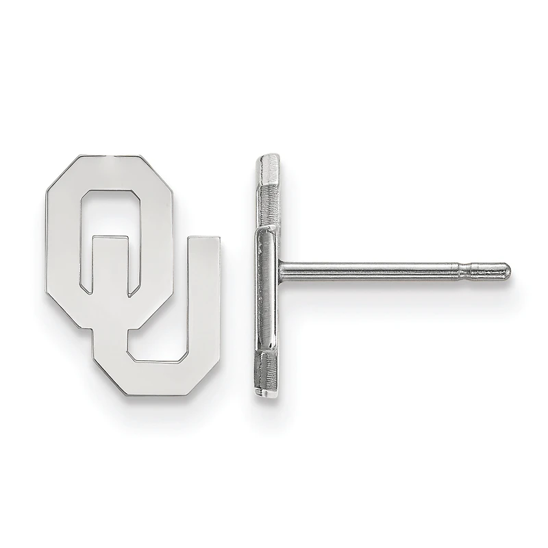 Women's Oklahoma Sooners Sterling Silver XS Post Earrings
