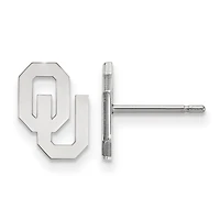 Women's Oklahoma Sooners Sterling Silver XS Post Earrings