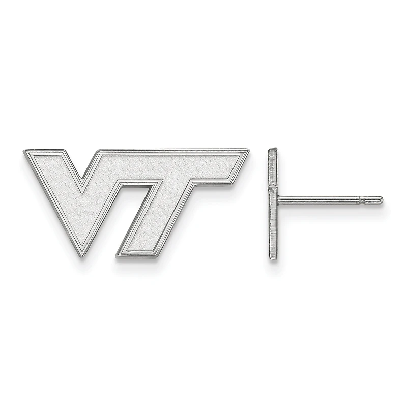 Women's Virginia Tech Hokies Sterling Silver XS Post Earrings